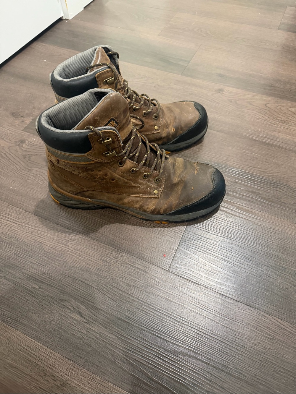 The Kodiak Crusade 6" Waterproof Composite Toe Hiker Safety Work Boot
